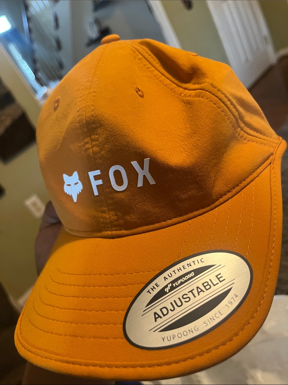Fox Orange Logo Cap - Picture 6 of 8